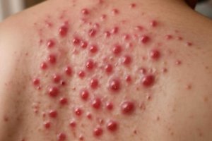 Фолликулит после пересадки волос и спокойный период заживления