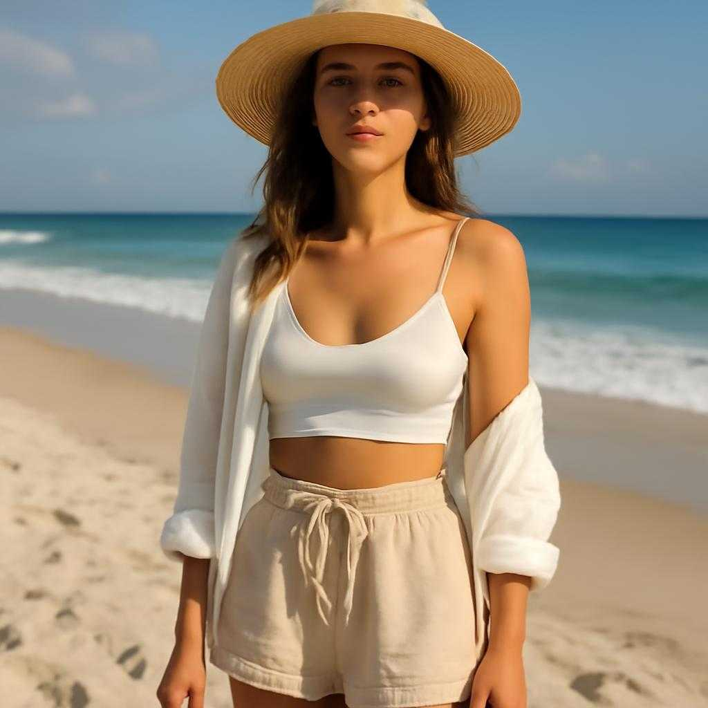 beach look