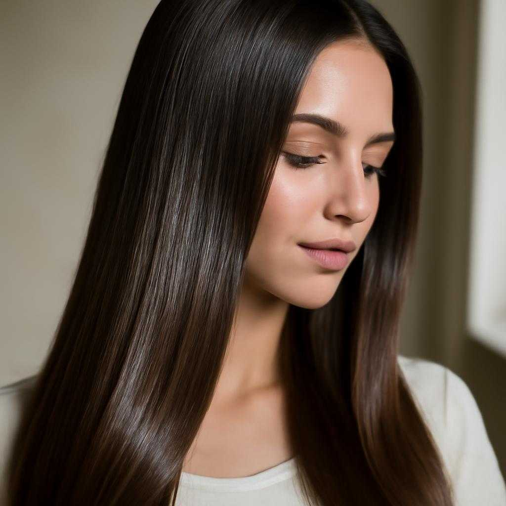 блеск волос