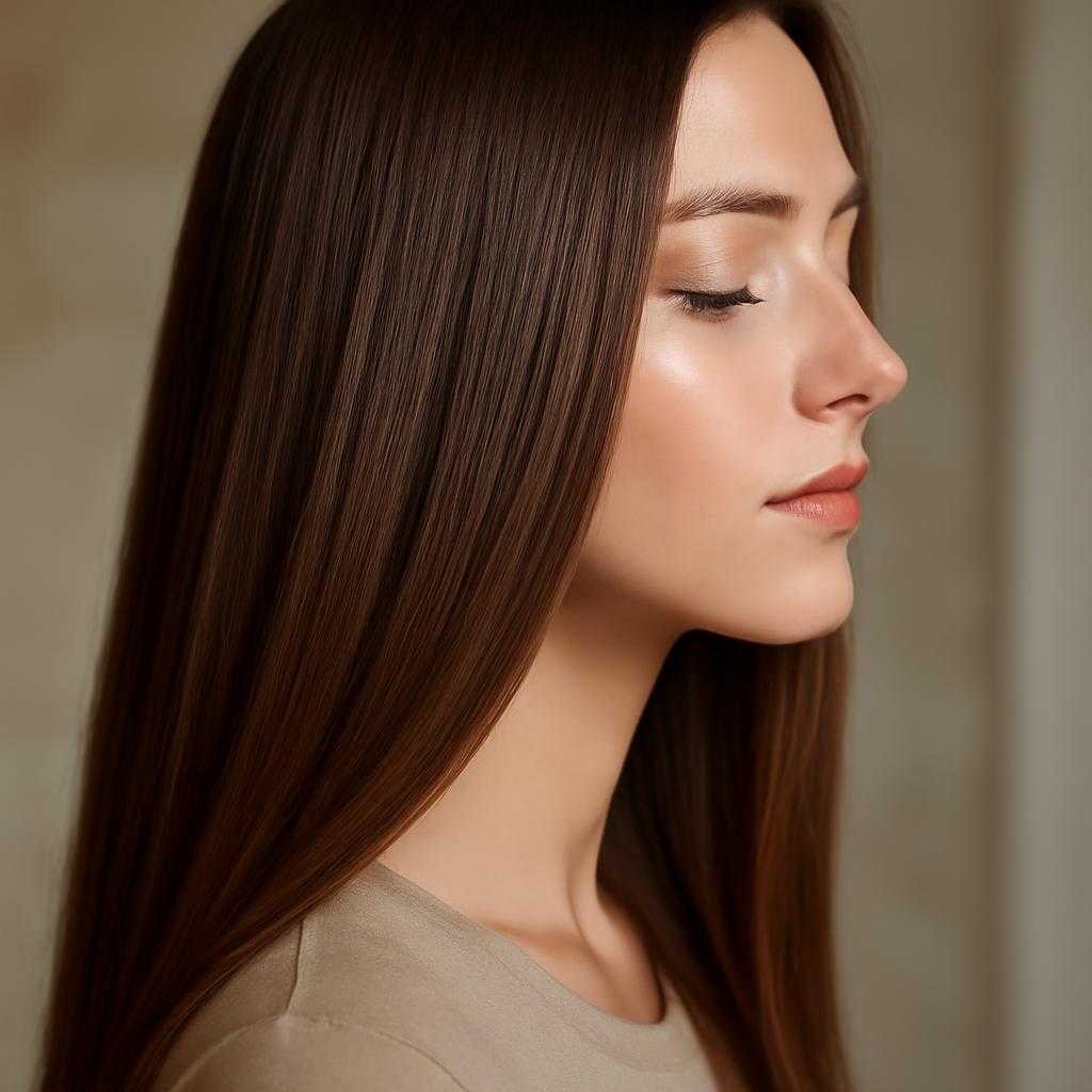 блеск волос