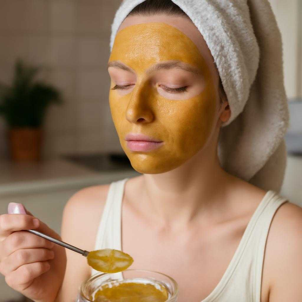 горчичная маска