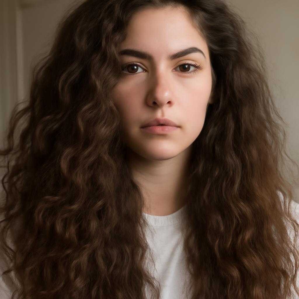 густые волосы