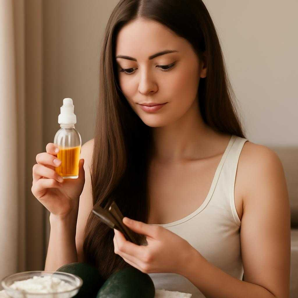 натуральное лечение волос