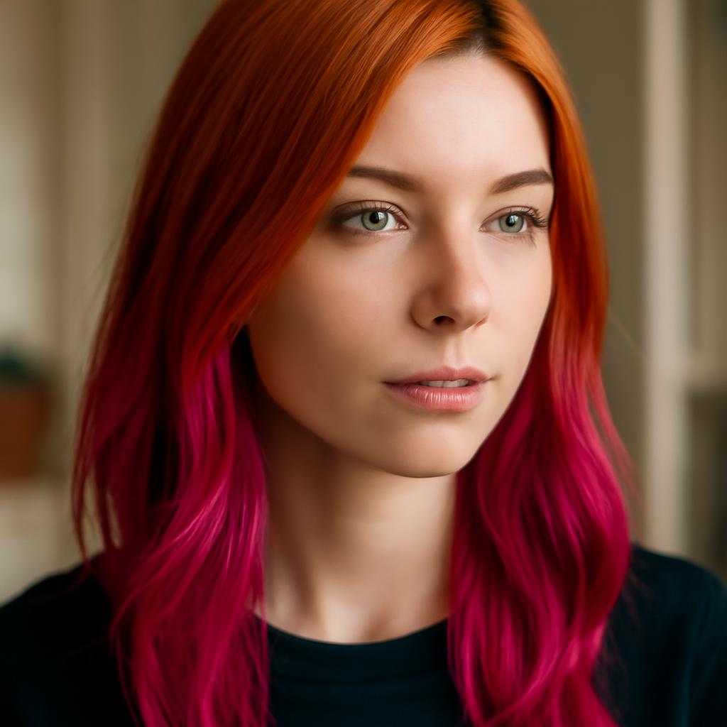 окрашенные волосы