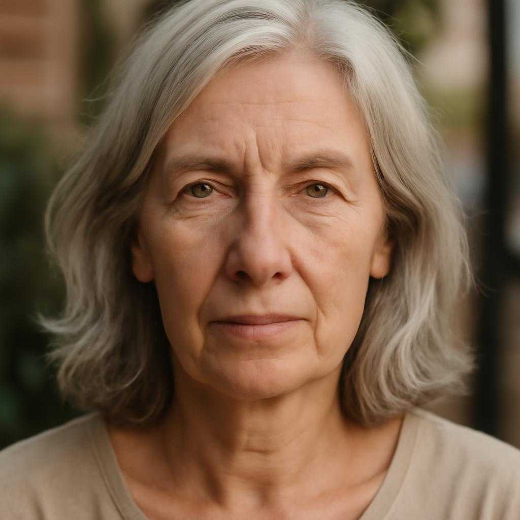 седые волосы