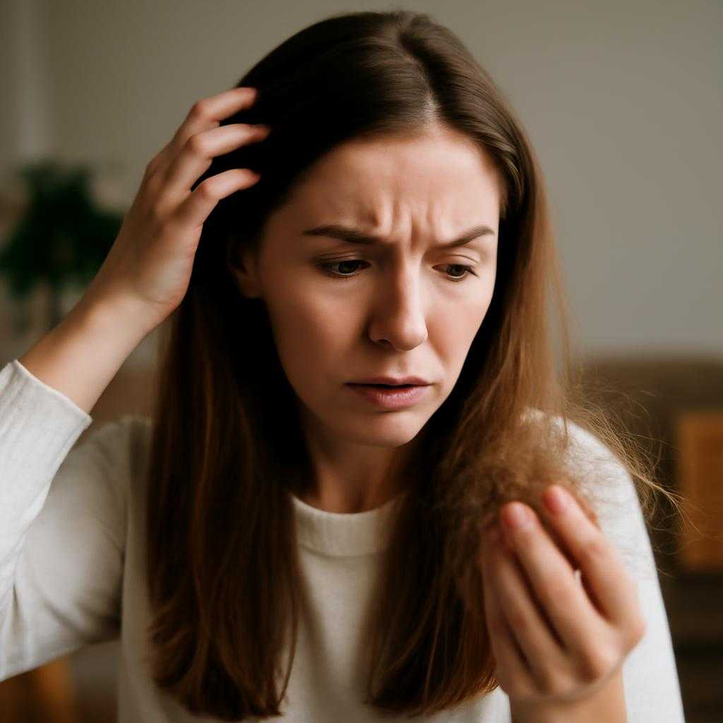 сезонное выпадение волос