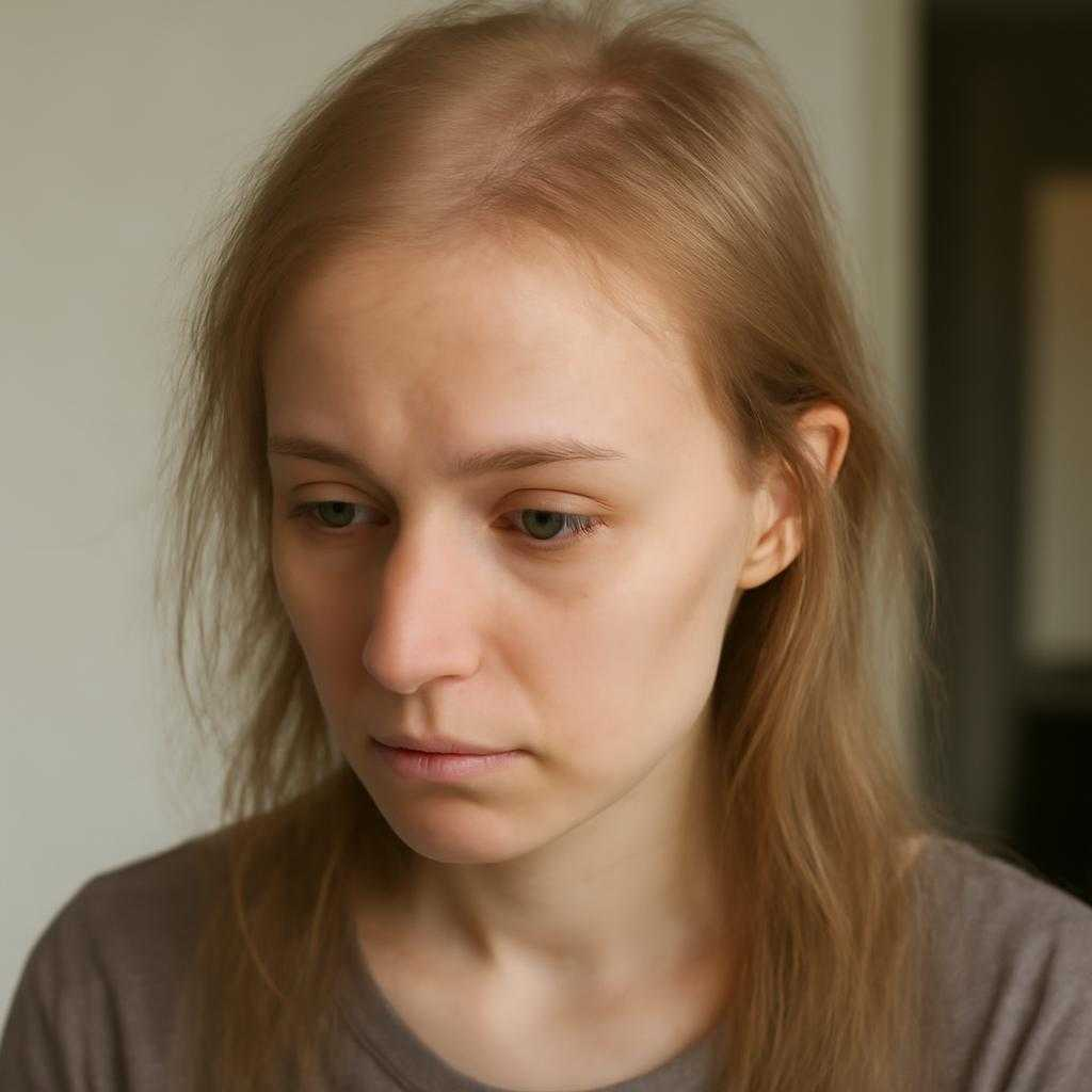 тонкие волосы