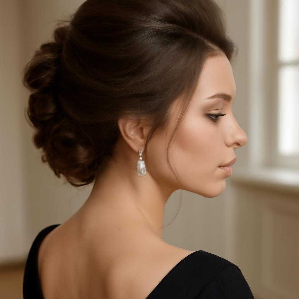 вечерние прически