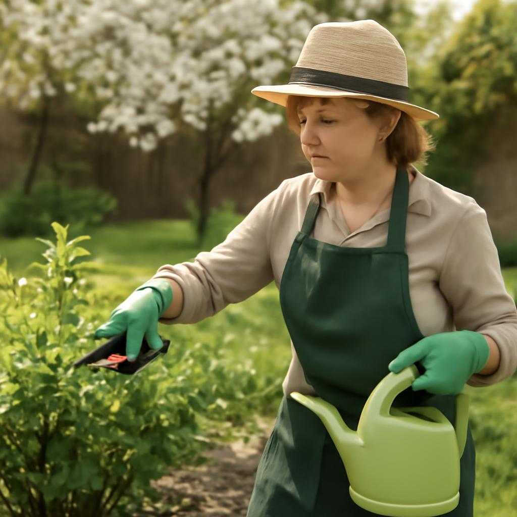 весенний уход