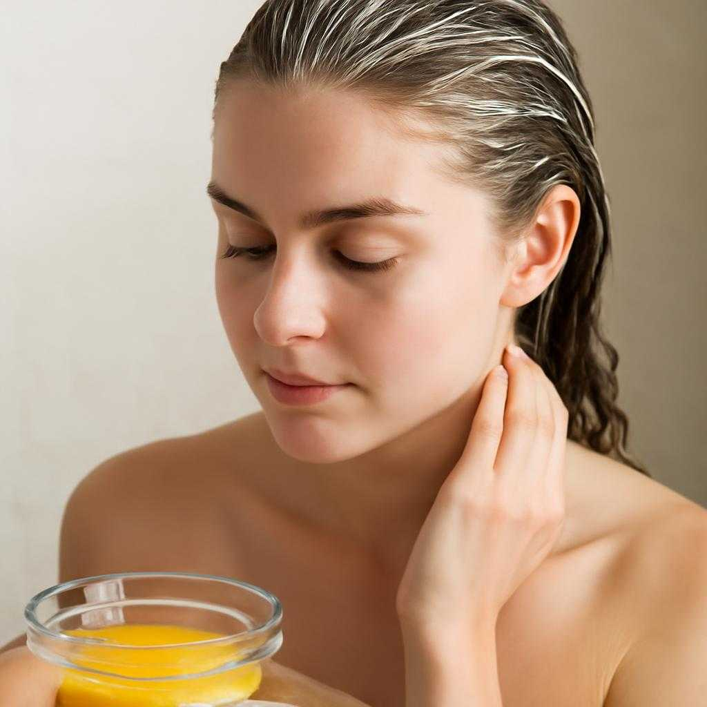 яичная маска