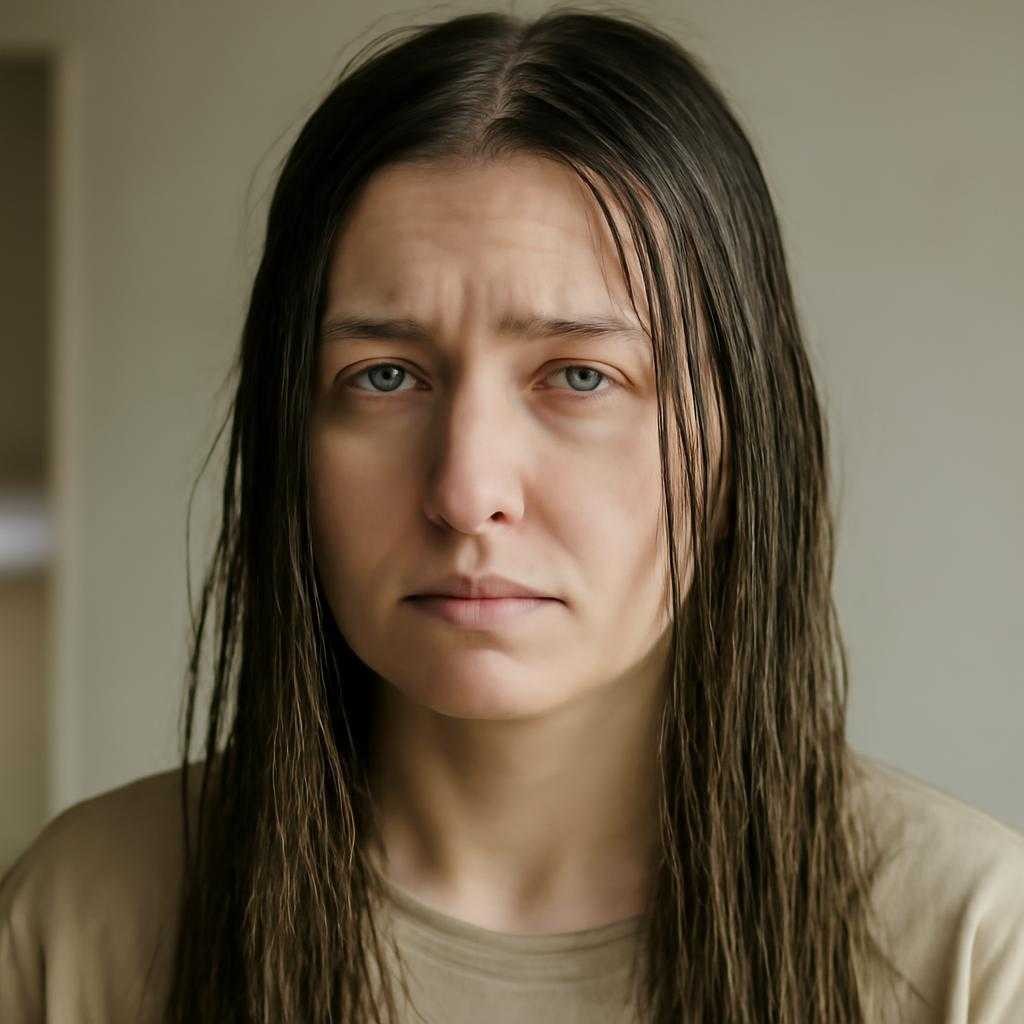 жирные волосы