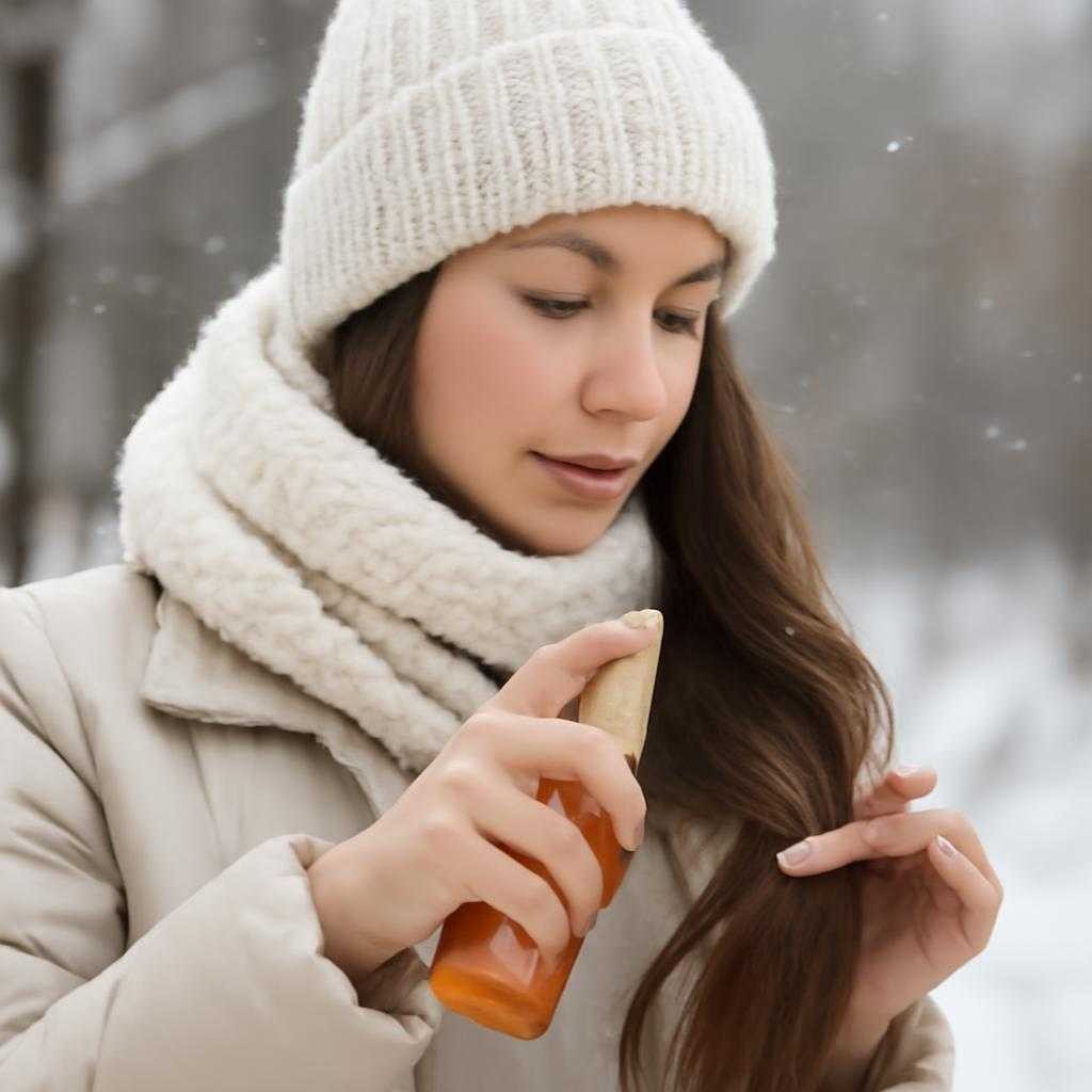 зимний уход за волосами