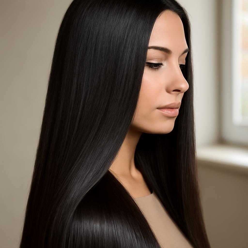 гладкость волос