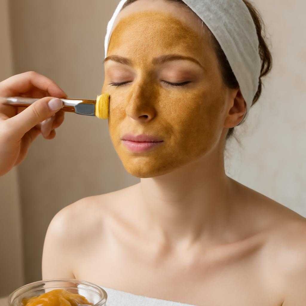 горчичная маска
