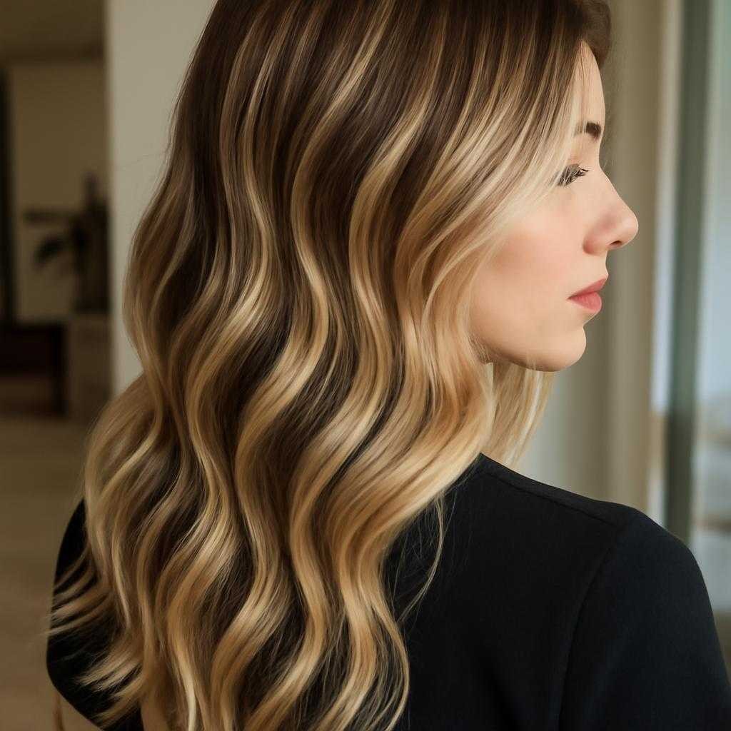 калифорнийское мелирование