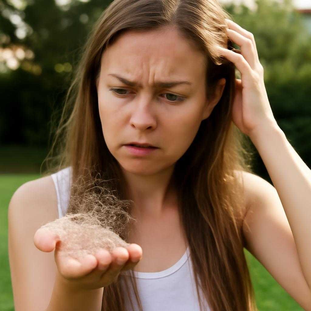 летнее выпадение волос