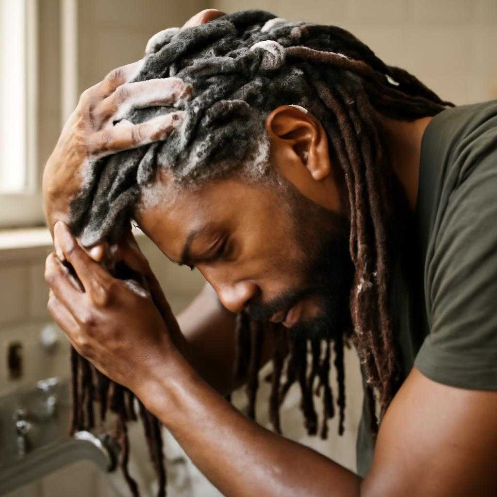 мытье дредов