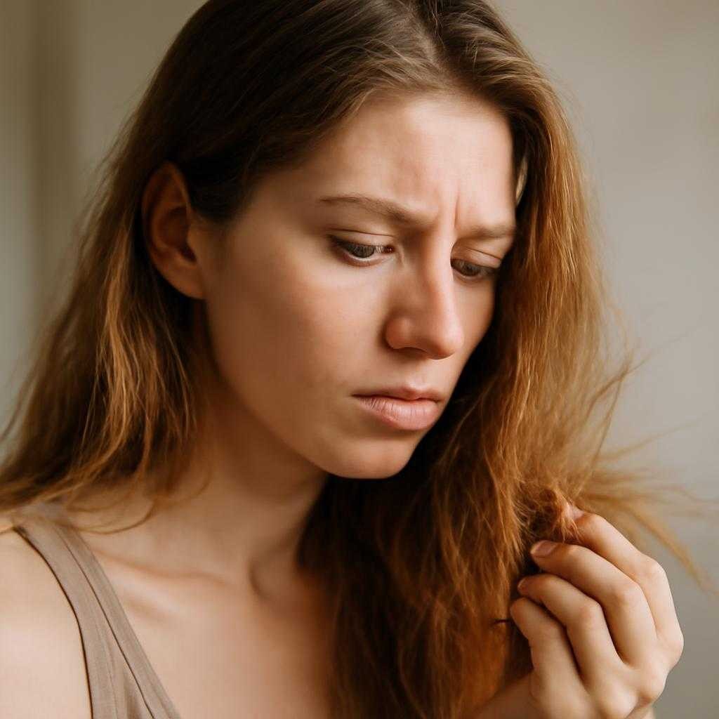 обезвоживание волос