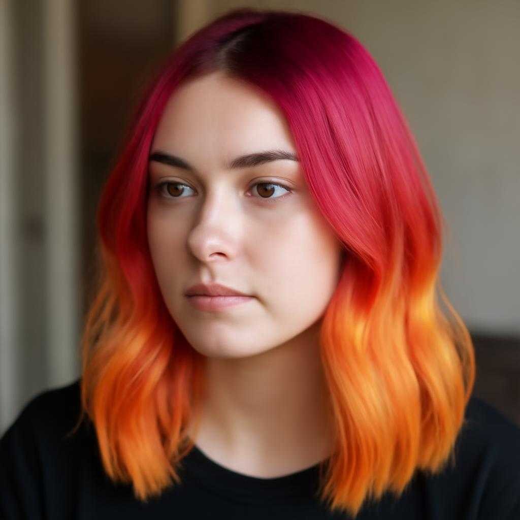 окрашенные волосы