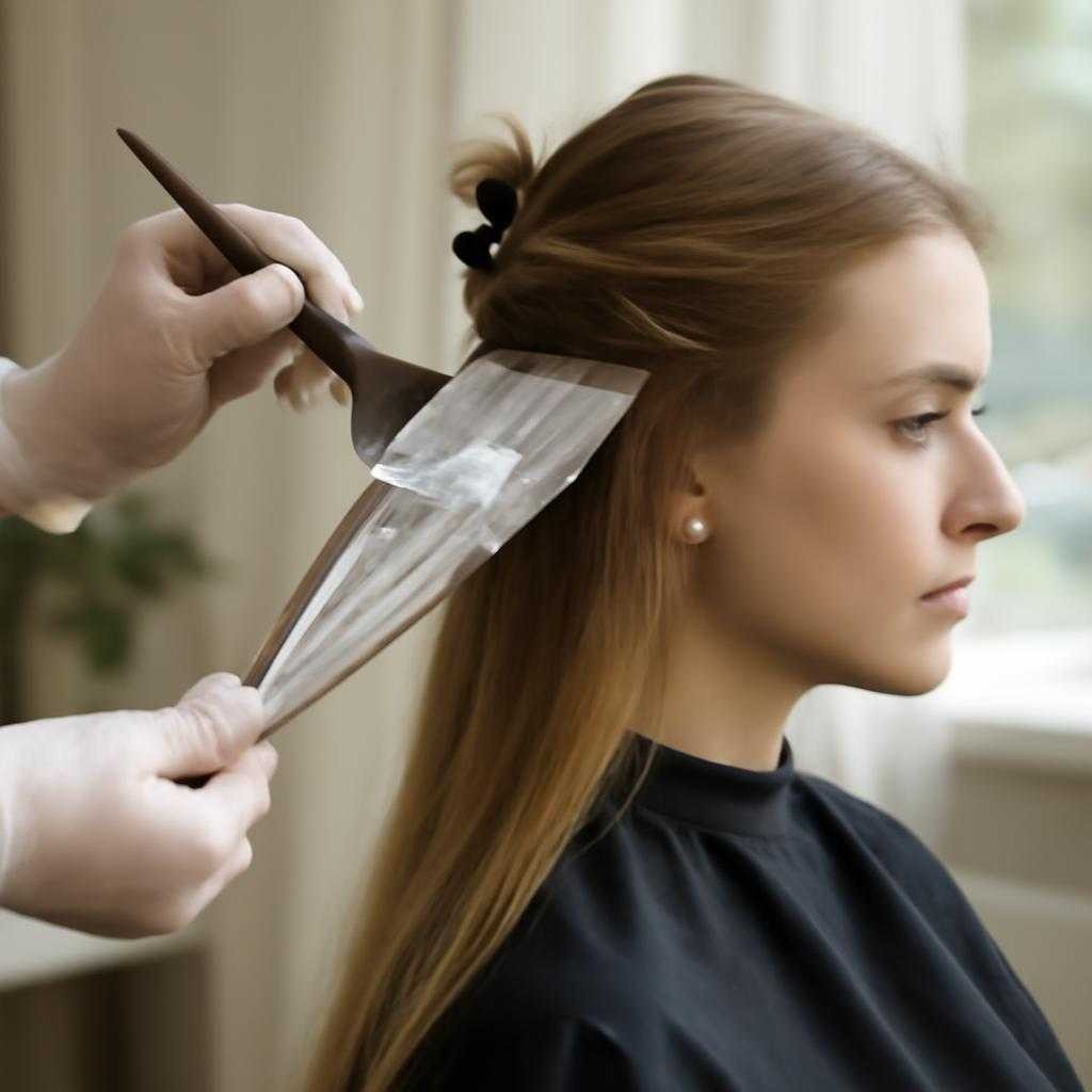 осветление волос