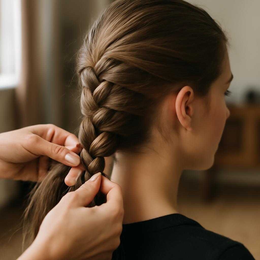 плетение волос