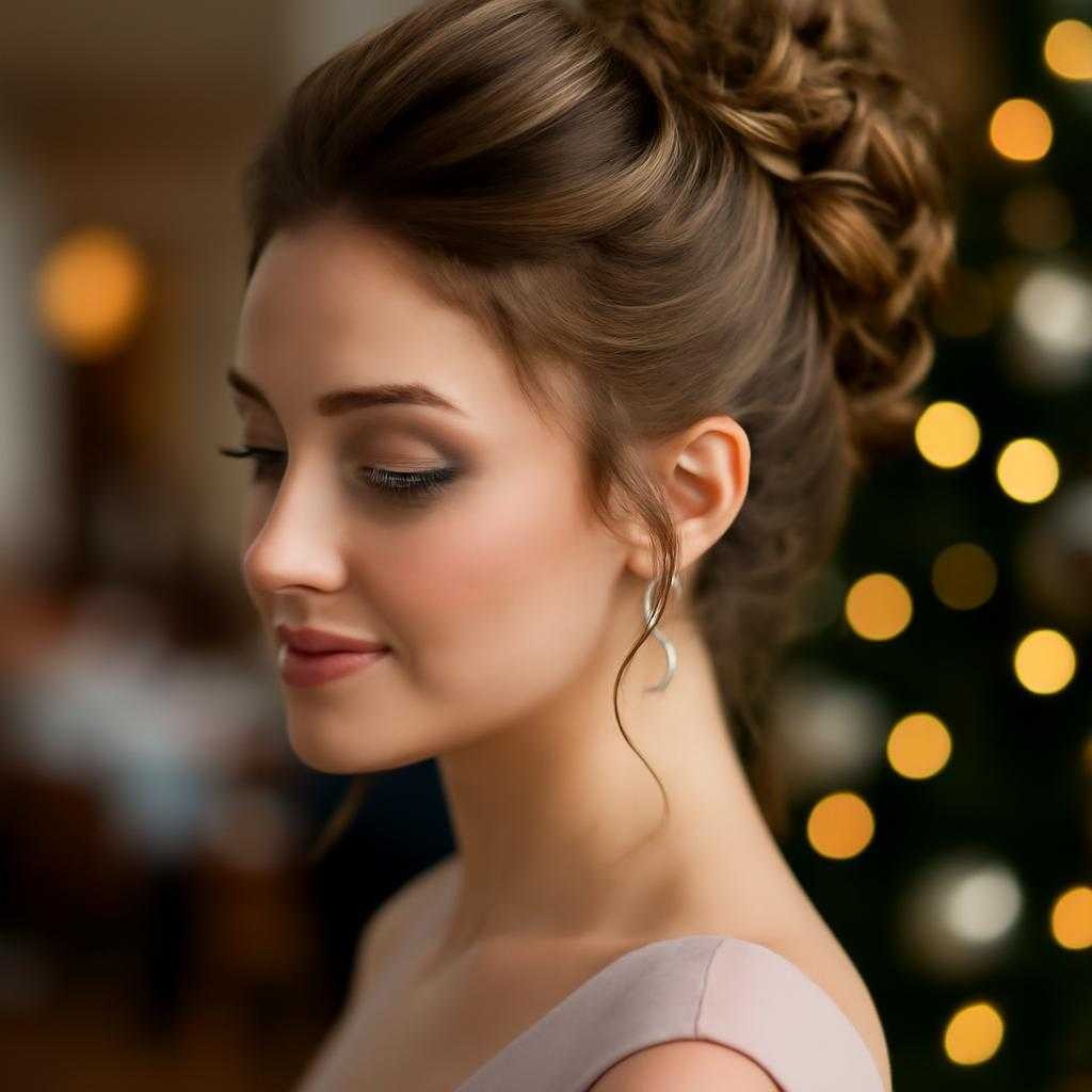 праздничная прическа