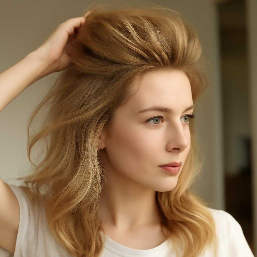 прикорневой объем