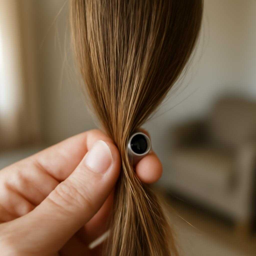 сечение волос