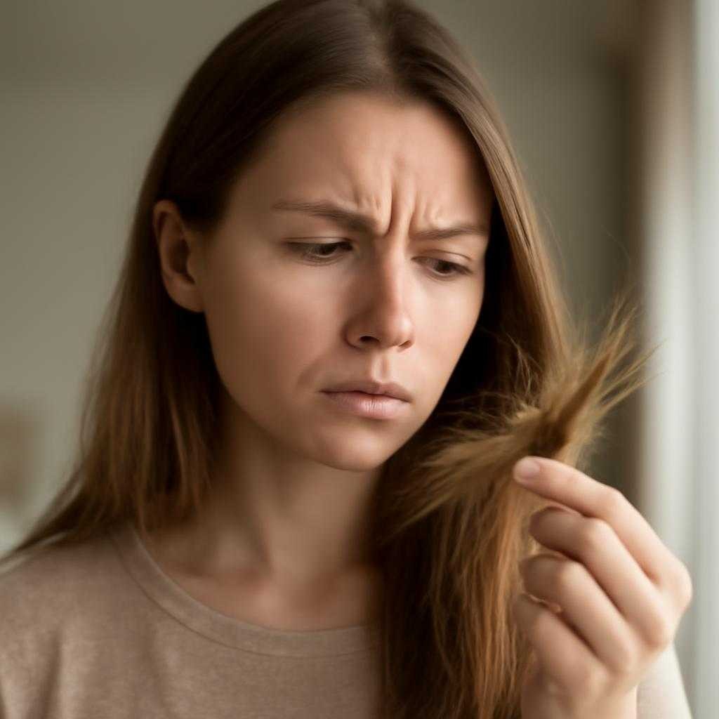 секущиеся волосы