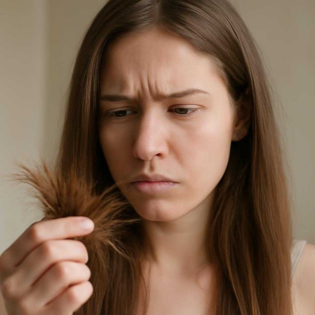 секущиеся волосы