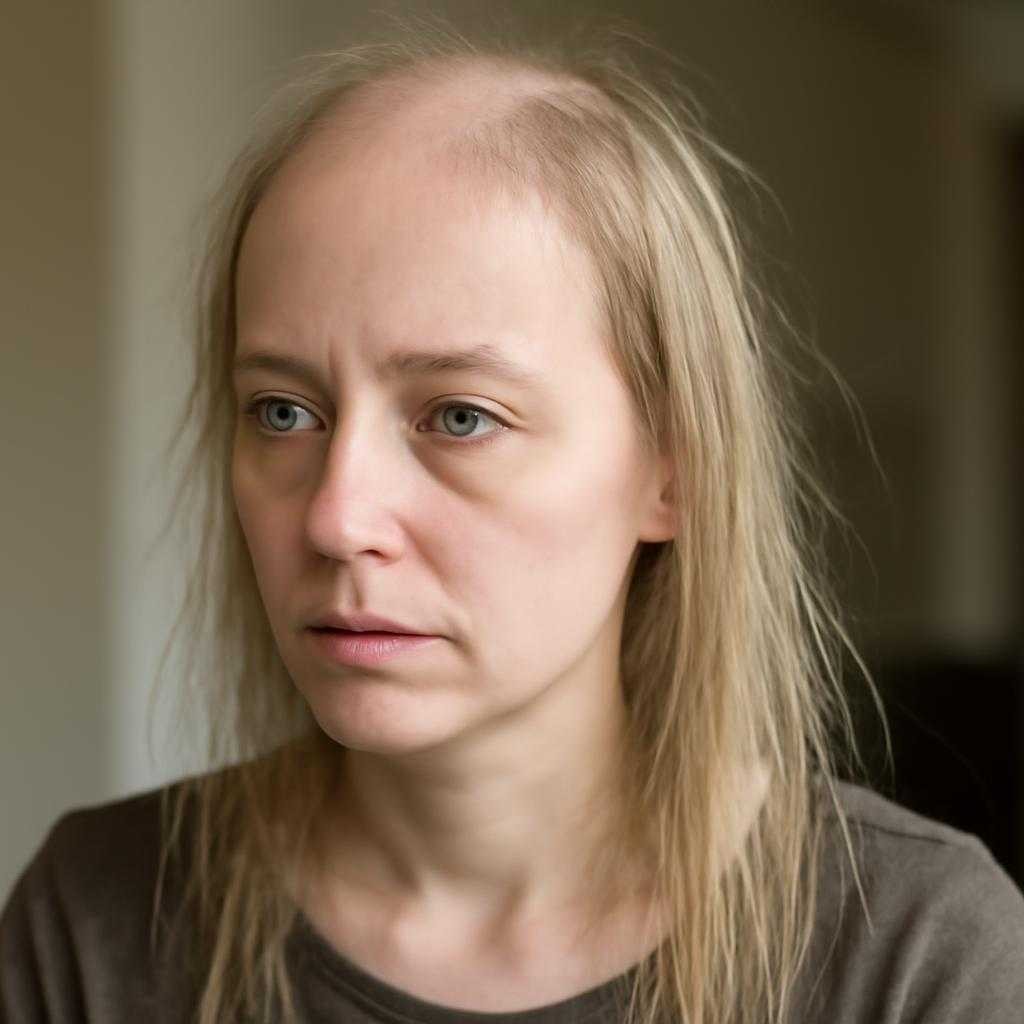 тонкие волосы