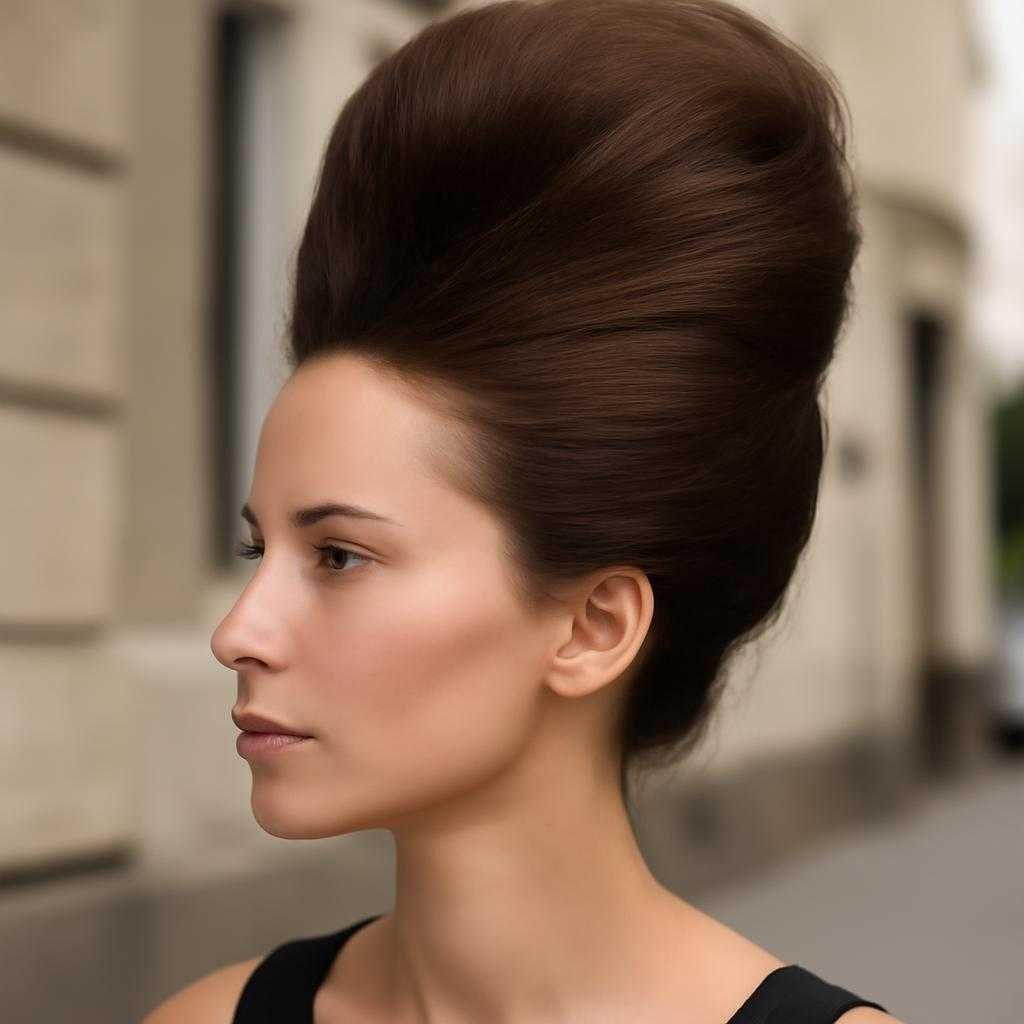 высокие прически