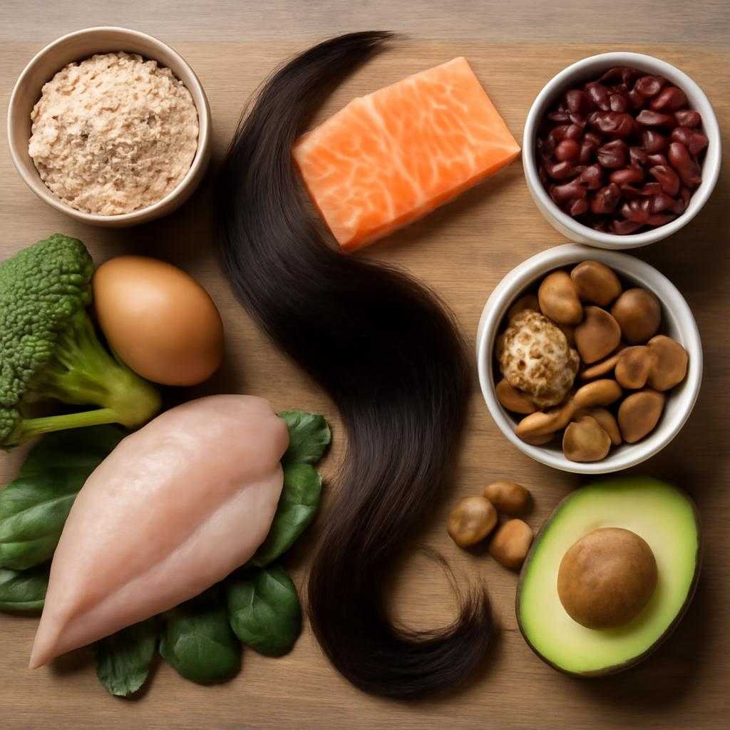 Диета для волос