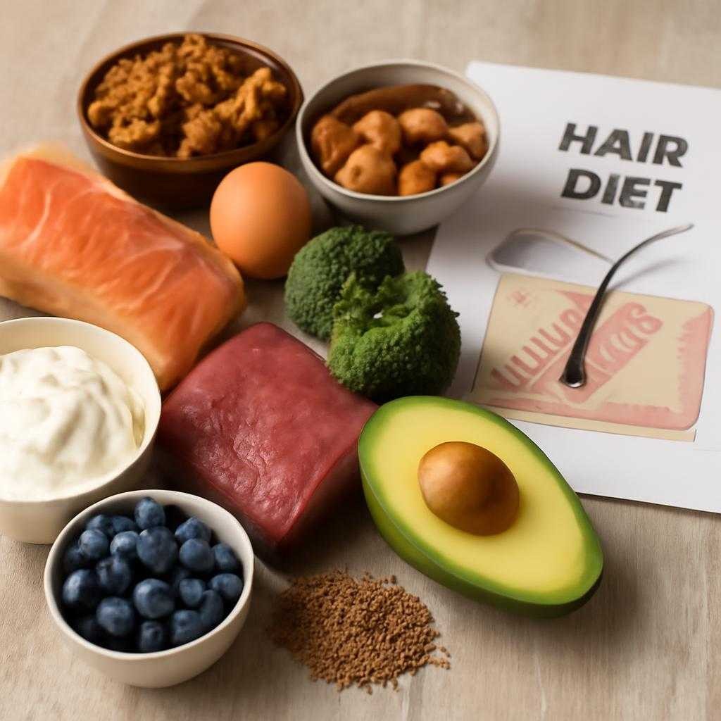 Диета для волос
