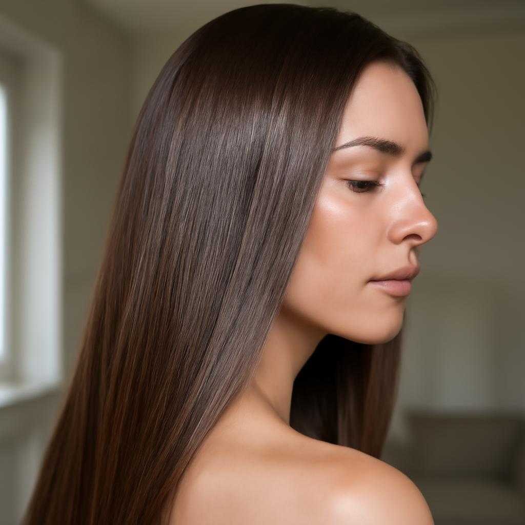 блеск волос