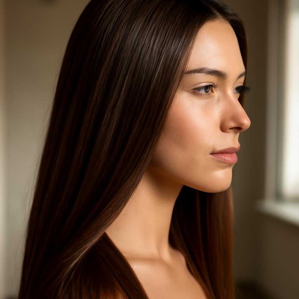 блеск волос