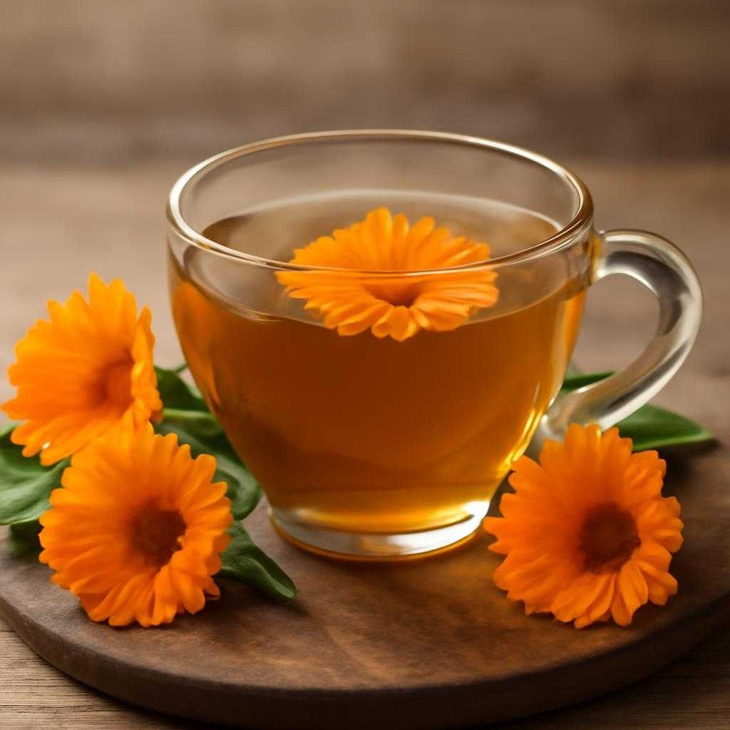 чай из календулы