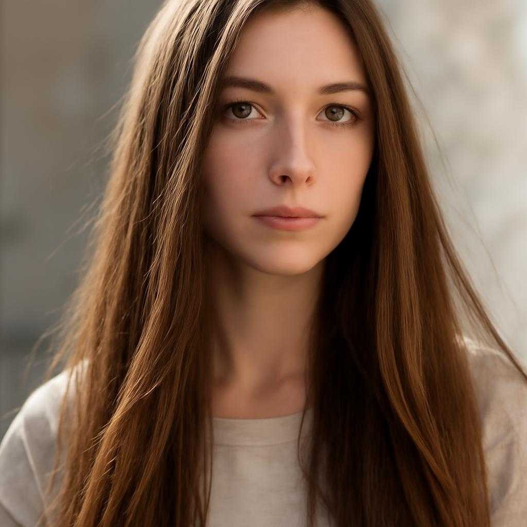 длинные волосы