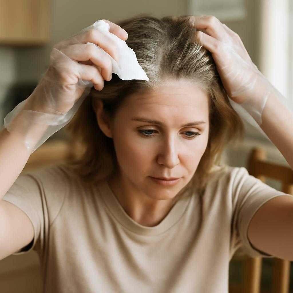 домашнее окрашивание