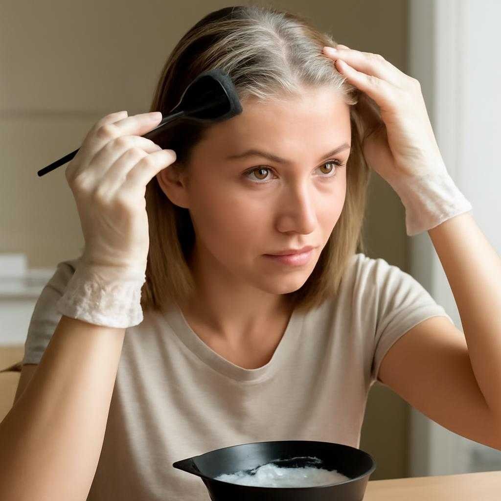 домашнее окрашивание