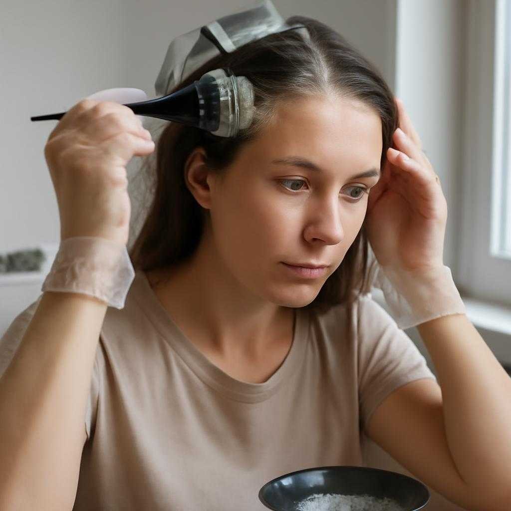 домашнее окрашивание