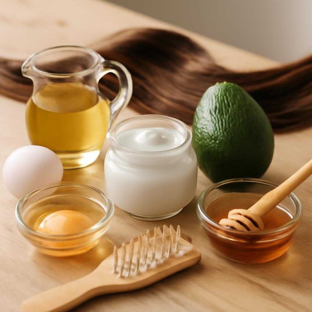 домашние средства для волос