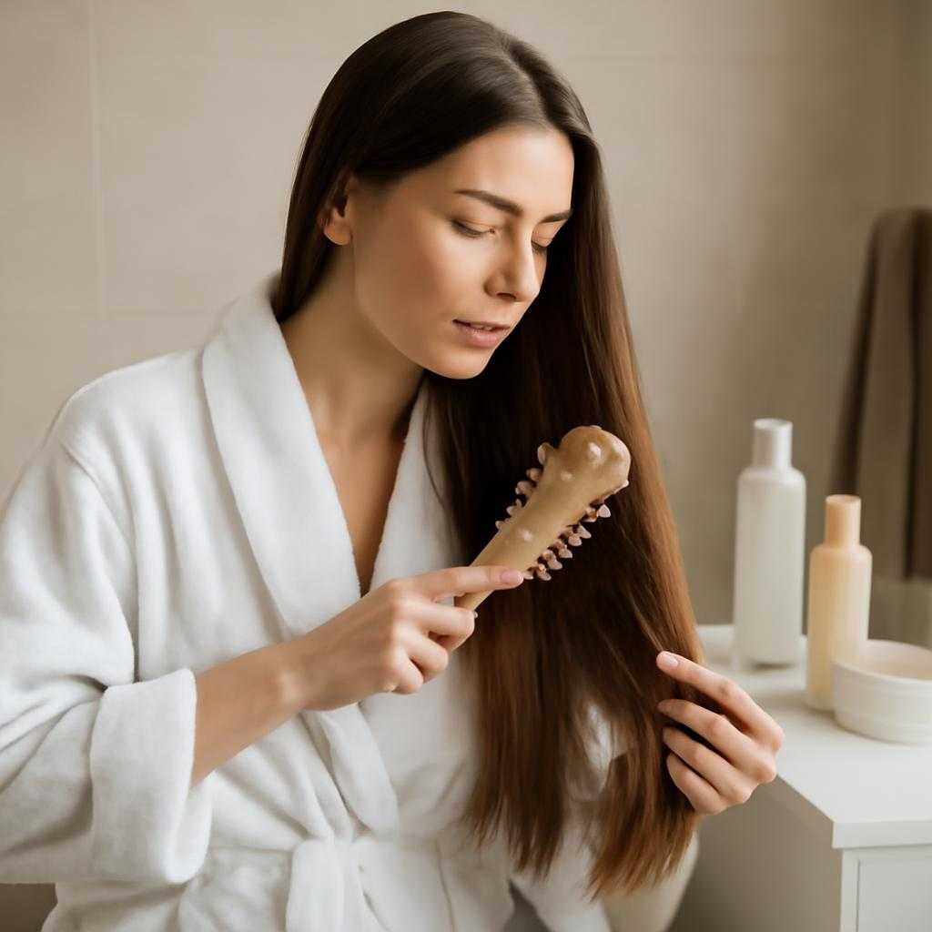 домашний уход за волосами