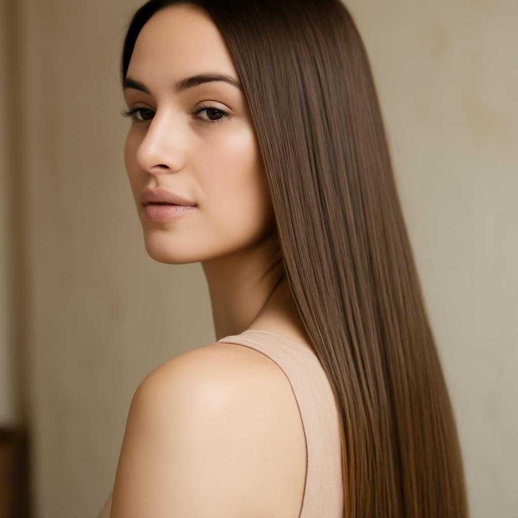 гладкость волос