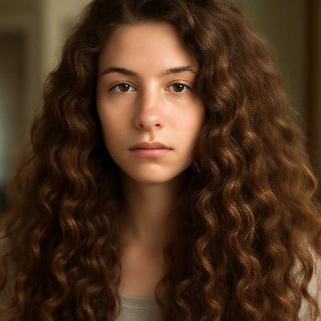 густые волосы