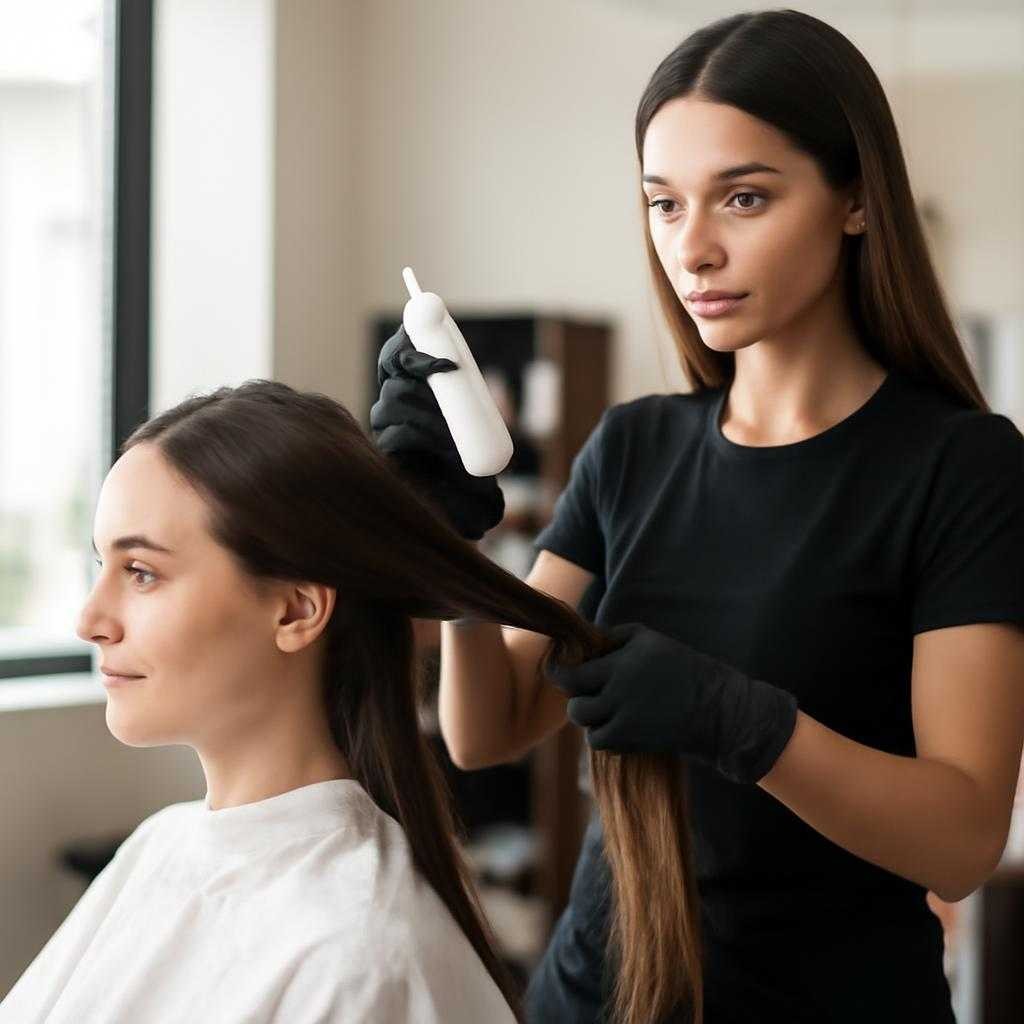 кератиновое восстановление