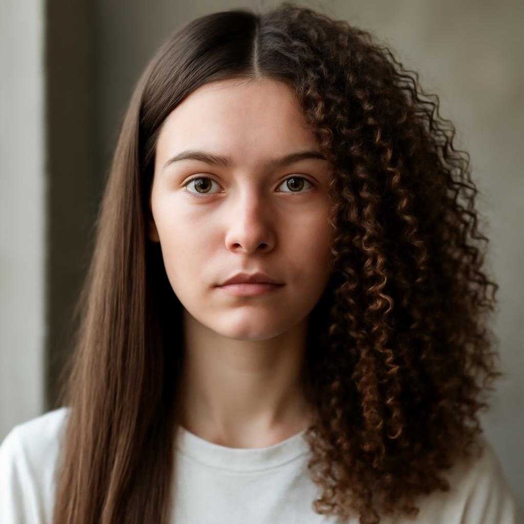 комбинированные волосы