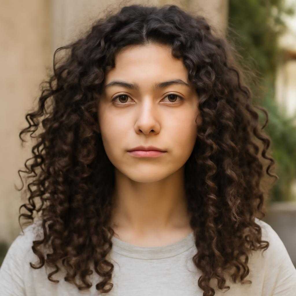 кудрявые волосы