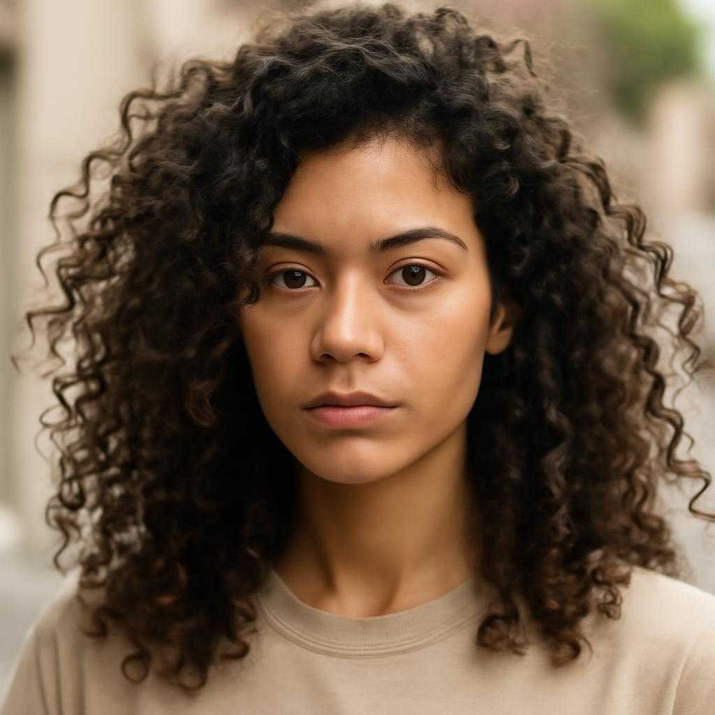 кудрявые волосы