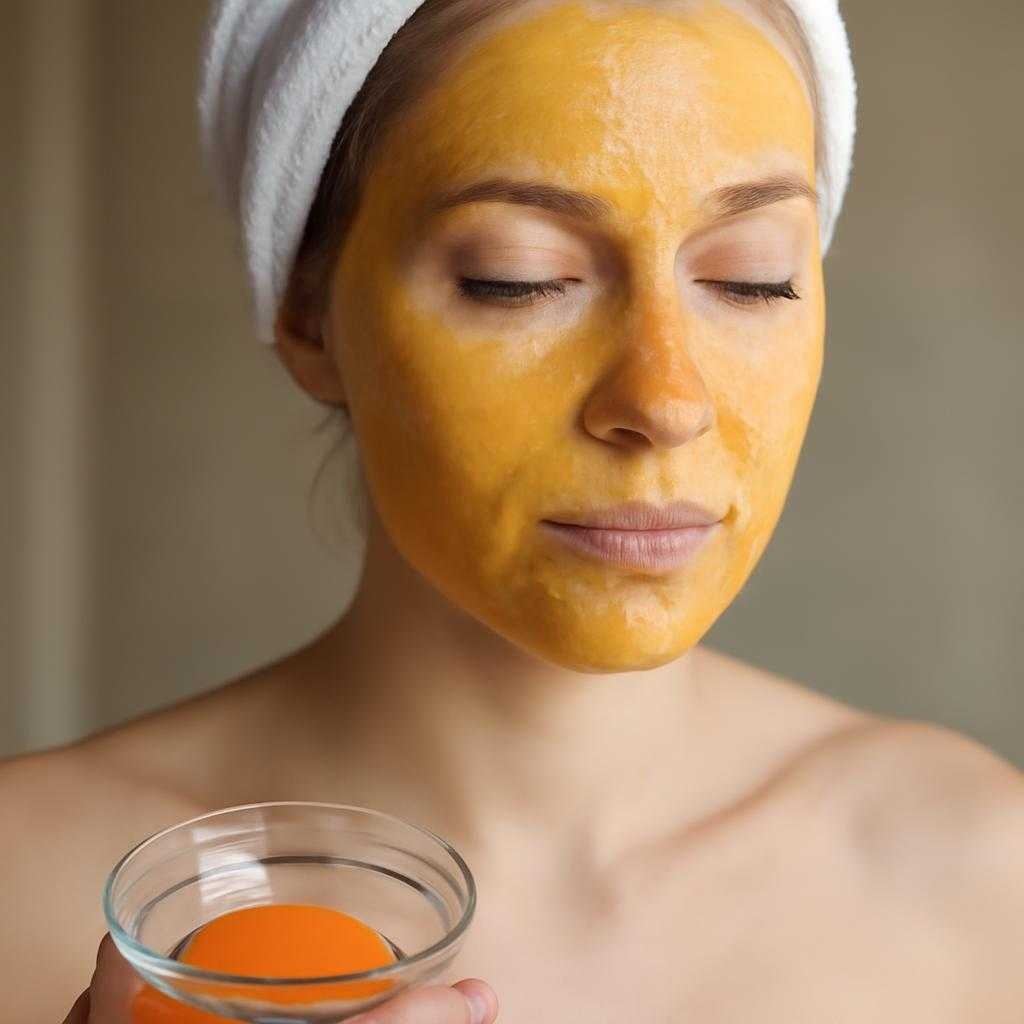 маска с яичным желтком